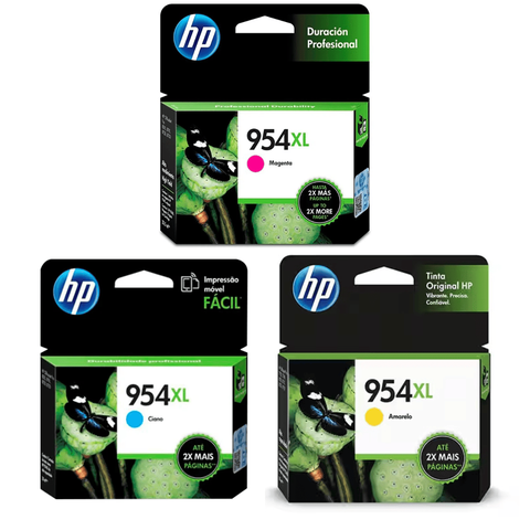 Cartucho de Tinta Hp 954xl Kit Cores L0s71ab Original L0s65ab