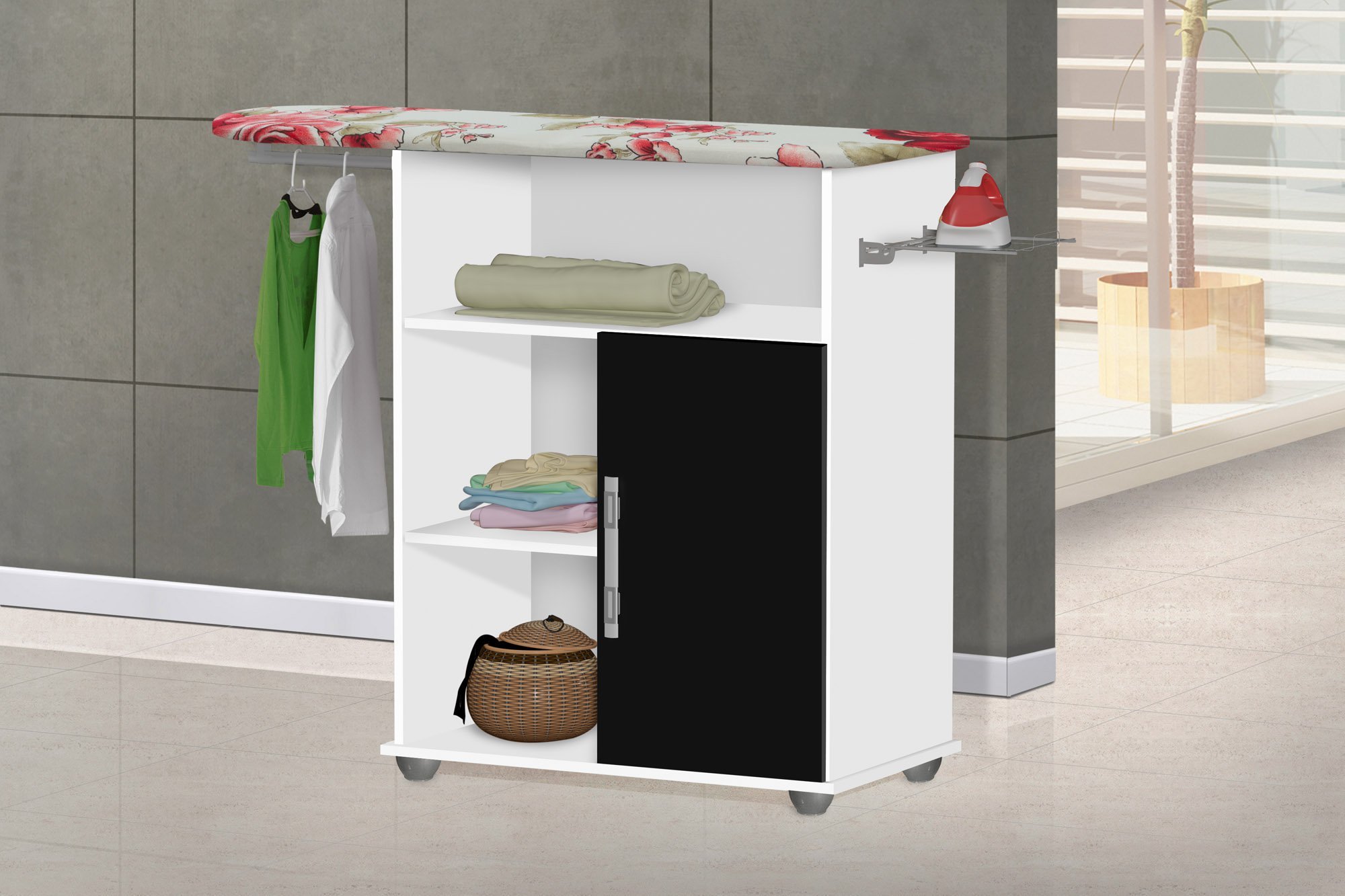 Tábua de Passar Júnior - Branco/Preto - 1