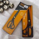 Ver imagem 2 de Tesoura Profissional Cissymo N°12 Titânio Cabo Emborrachado