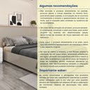 Ver imagem 6 de Cama Box Queen Emmdp 35cm x 164cm Grecia Yescasa Cinza/Off White