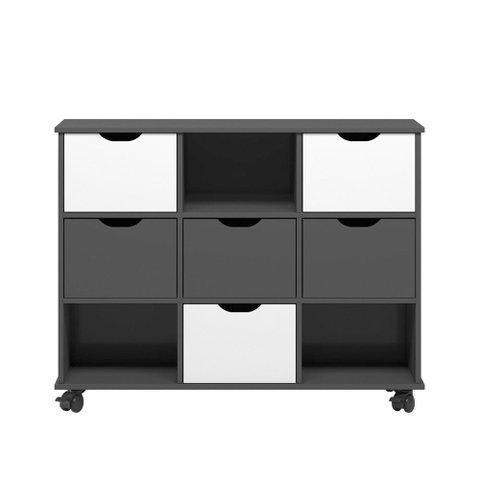 Nicho Organizador com 3 Gavetas Organizadoras Mdp/mdf Qmovi