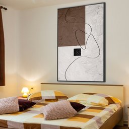 Quadro Decorativo Formas Suaves Abstratas - 2