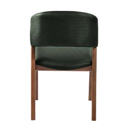 Kit 8 Cadeiras Decorativa Sala de Jantar Luxo Luna Facto Verde - Mozzelar - 7