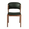 Kit 8 Cadeiras Decorativa Sala de Jantar Luxo Luna Facto Verde - Mozzelar - 5