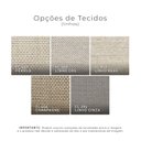 Ver imagem 4 de Banco Ricco 2 Lugares Base Metal com Assento Estofado Preto