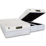 Cama Box Baú Queen: Colchão Molas Ensacadas Luckspuma Satisfaction Plus White + Base Crc Courano - 1