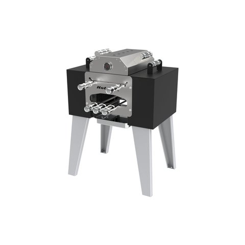 Churrasqueira sem Fumaça para Apartamento Hotbox Costela 1 Grelha + 3 Espetos