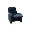 Ver imagem 3 de Poltrona Reclinável Punto 1 Lugar Veludo Azul Matrix
