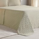 Ver imagem 5 de Kit Colcha Queen Miraggio New Soft 240x260cm Folha Seca