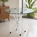 Ver imagem 3 de Base de Mesa Tubular Aço Ipanema Branca Jantar