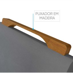 Conjunto Sala de Jantar 4 Lugares Mesa e Cadeiras Lisy Veludo Móveis Mundial - 6