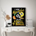 Ver imagem 2 de Quadro Decorativo Poster Bilhar Sinuca 45x34cm:madeira Branca