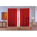Ver imagem 3 de Cortina Jacquard Luxo em Tecido Semi Blackout Sala 4,00x2,80:vermelho