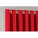 Ver imagem 4 de Cortina Jacquard Luxo em Tecido Semi Blackout Sala 4,00x2,80:vermelho