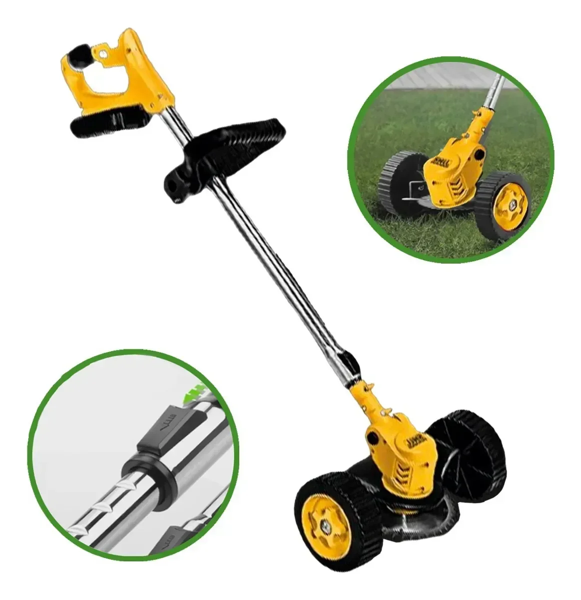 Roçadeira a Bateria 21v 850w com Rodas Sn20 Snel Ferramentas - 3