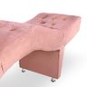Maca para Estética Luxo Capitonê Inclinada Veludo Rosa Ísis Decor - 3