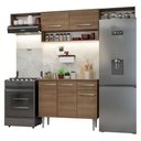 Ver imagem 2 de Armário de Cozinha Completa 225cm Rustic Emilly Madesa 01xa Rustic