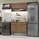 Ver imagem 1 de Armário de Cozinha Completa 225cm Rustic Emilly Madesa 01xa Rustic