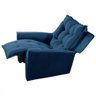 Poltrona Reclinavel do Mamãe Carinho Veludo Azul Marinho - 6