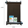 KIT AQUECIMENTO SOLAR PISCINA 53 PLACAS 3MT + VÁLV QUEBRA VÁ - 17