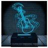 Luminária Led 3d | Violão Música Abajur - 1