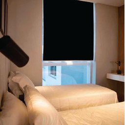 Persiana Rolo Blackout Pinpoint Preta - 1,90m X 1,40m - 5