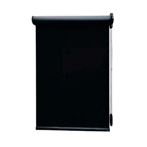 Persiana Rolo Blackout Pinpoint Preta - 1,90m X 1,40m