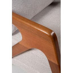 Kit 2 Poltronas Decorativa Mona Madeira Maciça-veludo Verde - 3