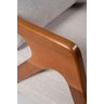 Kit 2 Poltronas Decorativa Mona Madeira Maciça-veludo Verde - 3
