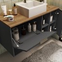 Ver imagem 5 de Gabiente para Banheiro Suspenso com Cuba