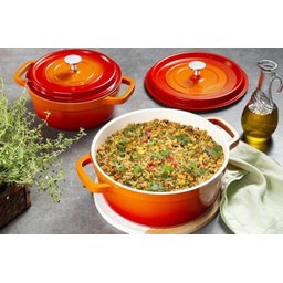 Kit Conjunto Caçarola Hercules Revestimento Ceramico Indução - 3