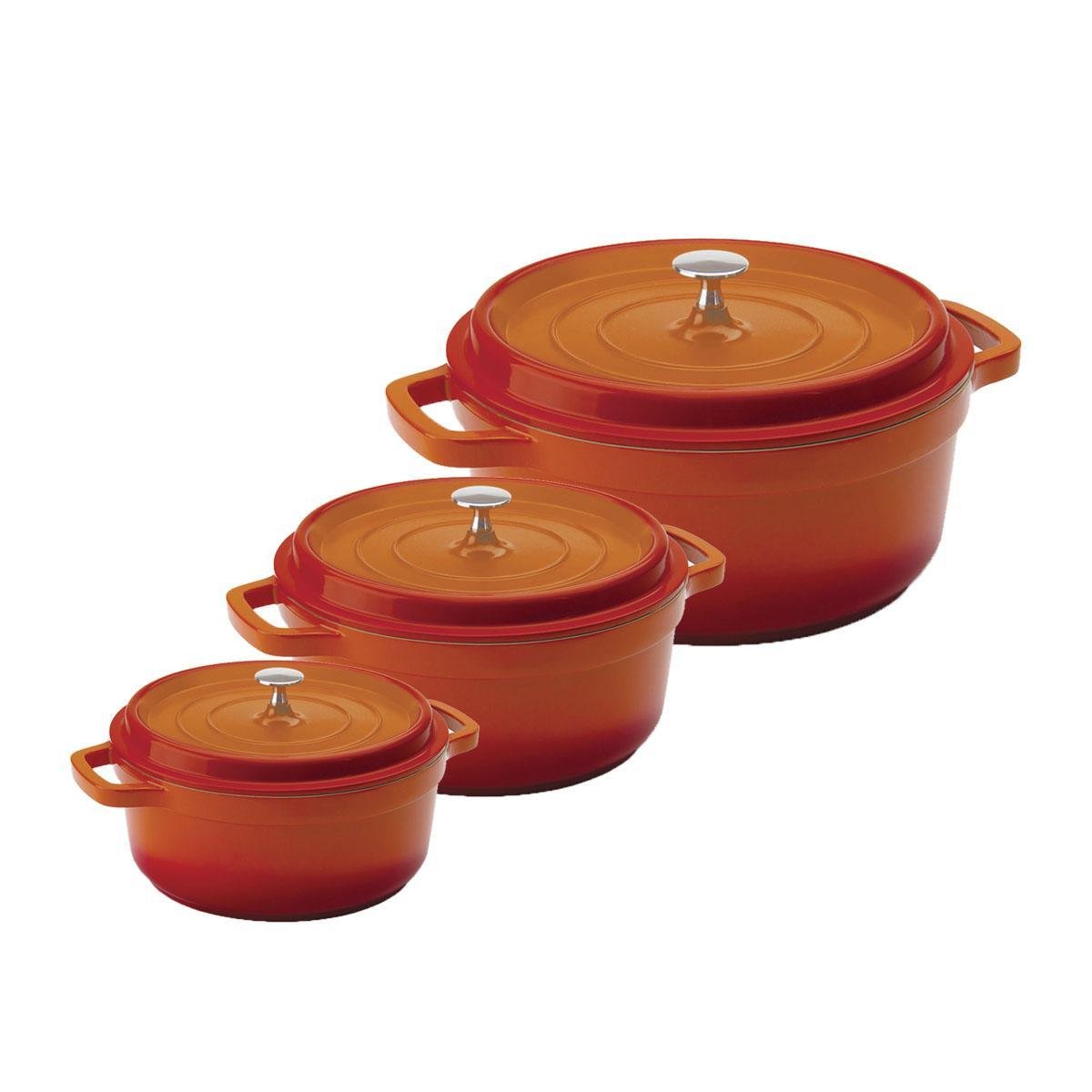 Kit Conjunto Caçarola Hercules Revestimento Ceramico Indução - 1
