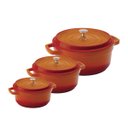 Ver imagem 1 de Kit Conjunto Caçarola Hercules Revestimento Ceramico Indução