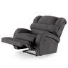 Poltrona do Papai Reclinável Kalie Power Touch Usb Fh9 Linho Grafite - Mpozenato - 10