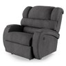 Poltrona do Papai Reclinável Kalie Power Touch Usb Fh9 Linho Grafite - Mpozenato - 8