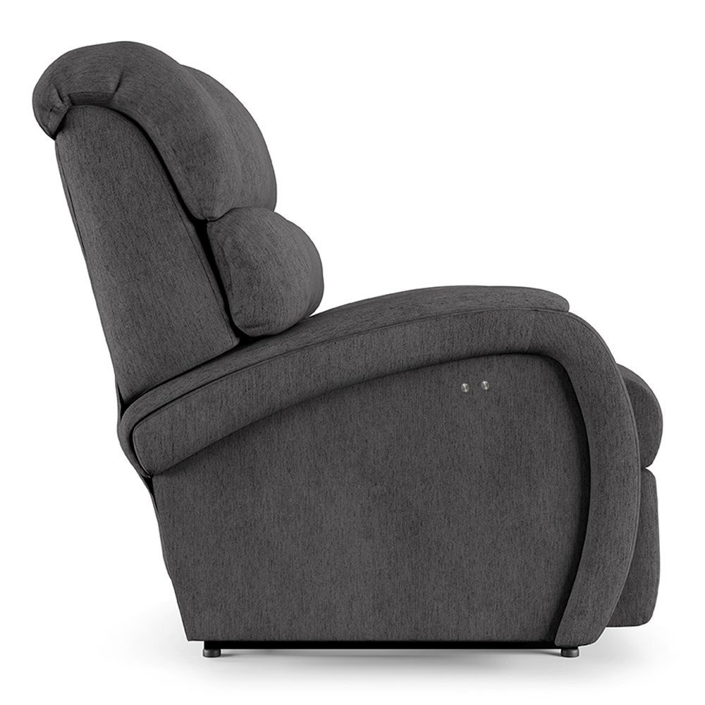 Poltrona do Papai Reclinável Kalie Power Touch Usb Fh9 Linho Grafite - Mpozenato - 6