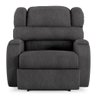 Poltrona do Papai Reclinável Kalie Power Touch Usb Fh9 Linho Grafite - Mpozenato - 12