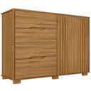 Ver imagem 2 de Cômoda para Quarto 4 Gavetas 2 Portas 147cm Texas