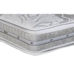 Colchão Viúva Espuma Látex Molas Ensacadas Pocket Super Luxo Double Face Euro Pillow (128x188x36) - 2