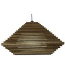 Ver imagem 1 de Luminária Pendente Piramide M Artesanal Papaleão E27 Greenarts