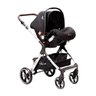 Carrinho com Bebe Conforto e Base Kansas Silver - Premium Baby - 5