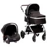 Carrinho com Bebe Conforto e Base Kansas Silver - Premium Baby - 3