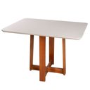 Ver imagem 1 de Mesa Melissa 110x80cm - Off White