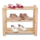Ver imagem 4 de Organizador de Sapatos Multiuso Madeira Leve Treliça Pinus