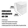 Cercadinho Móvel Gato Cachorro 6 Telas Aramada 120 X 100 Cm - 3