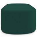 Ver imagem 2 de Cabeceira Cama Box 100cm Lanna com Puff Recamier Doha W01 Bouclê Verde - Lyam Decor