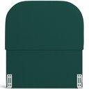 Ver imagem 3 de Cabeceira Cama Box 100cm Lanna com Puff Recamier Doha W01 Bouclê Verde - Lyam Decor