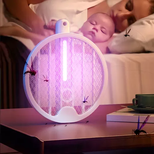 Raquete Mosquito Pernilongo Muriçoca Elétrica Dengue - 3