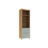 Armário Multiuso Lavanderia Marquesa C/ 2 Portas e 2 Gavetas 70cm Branca - Nesher - 5