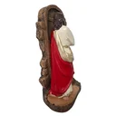 Ver imagem 4 de Imagem de Jesus Batendo na Porta de Borracha Inquebrável - 21 cm